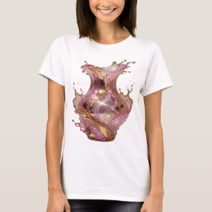 Catchy Gold ABSTRACT ART Art Print T-Shirt