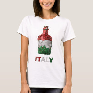 Catchy Silver ITALY Modern Design T-Shirt