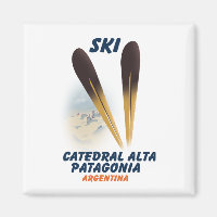 Catedral Alta Patagonia, Argentina ski poster
