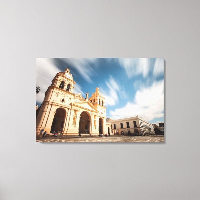 Catedral Cordoba, San Martin Canvas Print (Front)