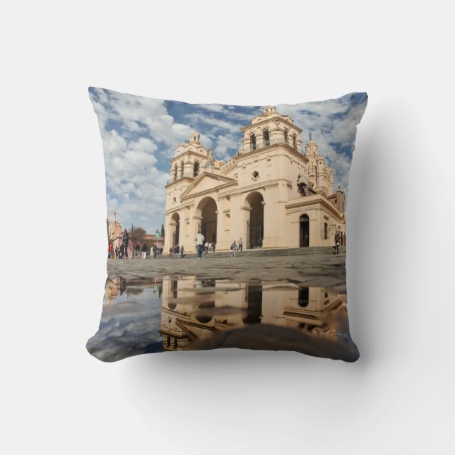 Catedral Cordoba Throw Pillow (Front)