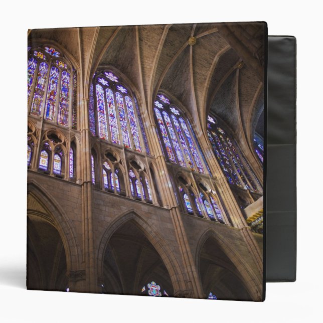 Catedral de Leon, interior stained glass windows Binder (Front/Inside)