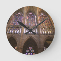 Catedral de Leon, interior stained glass windows