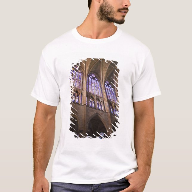 Catedral de Leon, interior stained glass windows T-Shirt (Front)