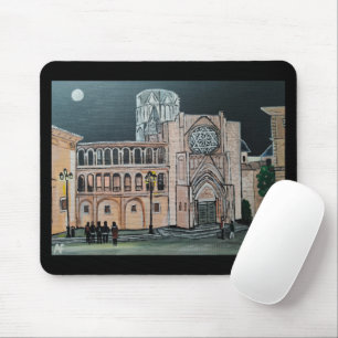 Catedral de Santa María Painting by Alfred Fox Mouse Pad