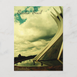 Catedral metropolitana, Brasilia - Brazil Postcard