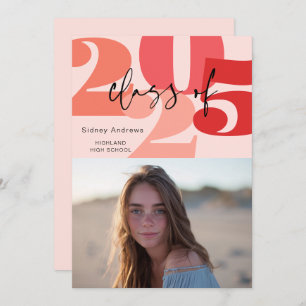 Catégorie de 2025 Diplôme Faire-part principal