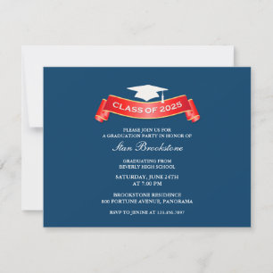 Catégorie de 2025 Graduation Invitation