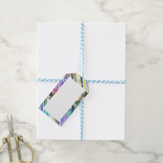 CATEGORY FIVES SWIRLING ABSTRACT ART DESIGN GIFT TAGS