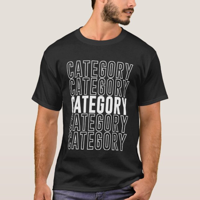 Category T-Shirt (Front)
