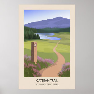 Cateran Trail Scotlands Great Trails Poster
