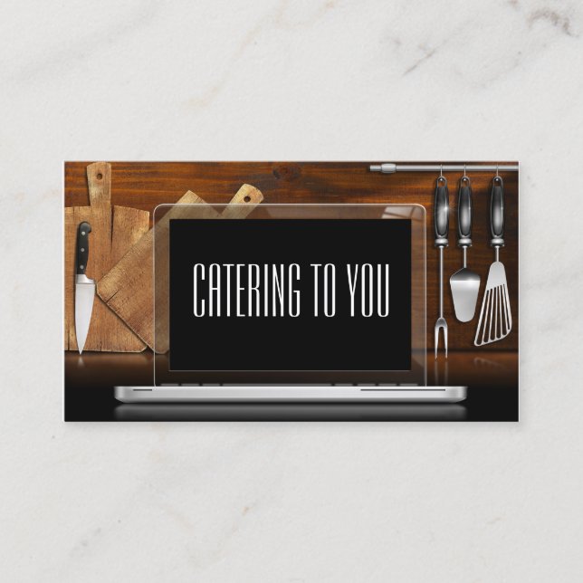 Caterer/Restaurant/Chef-SRF Business Card (Front)
