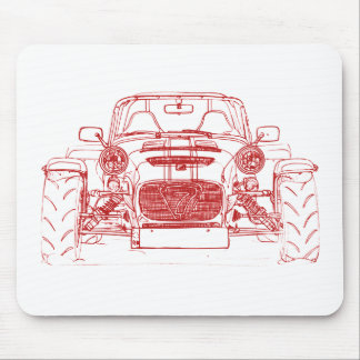 Caterham 7 620r 2014 mouse pad