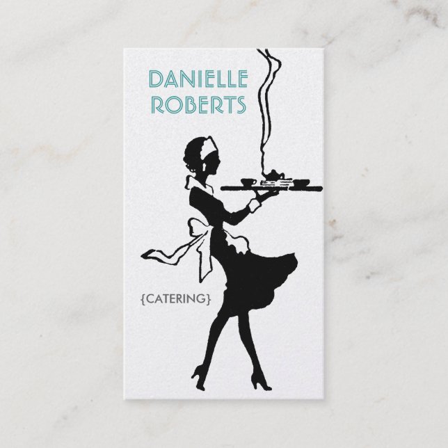 Catering Business Card (Front)