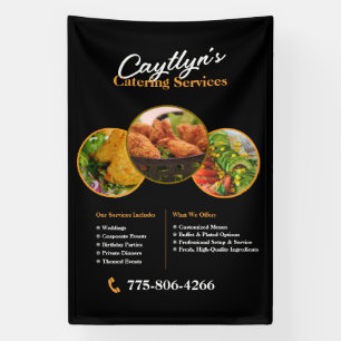 Catering Services Custom Banner