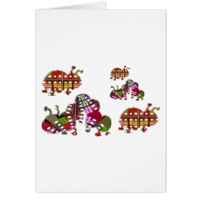 Caterpillar and Ladybug Lady Bug Graphic (Front)