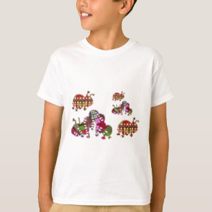 Caterpillar and Ladybug Lady Bug Graphic T-Shirt