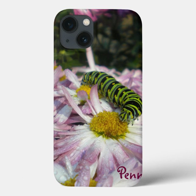 Caterpillar And Mums iPad Case *Personalize* (Back)