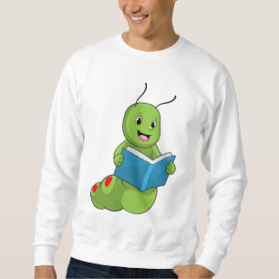 Caterpillar at Reading with Book Sweatshirt
