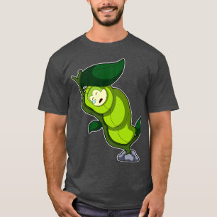 Caterpillar At Sleeping With Leaf T-Shirt