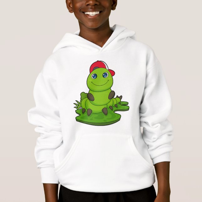Caterpillar avec Casquette (Devant)