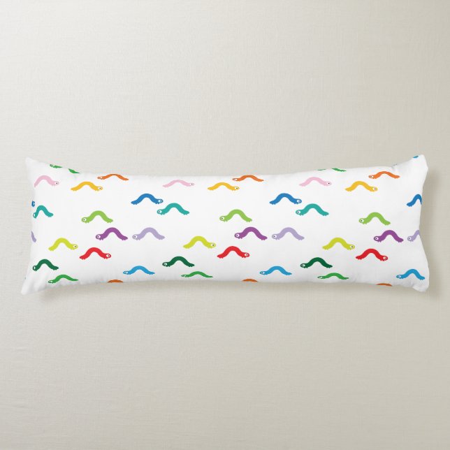 Caterpillar Body Pillow (Front)