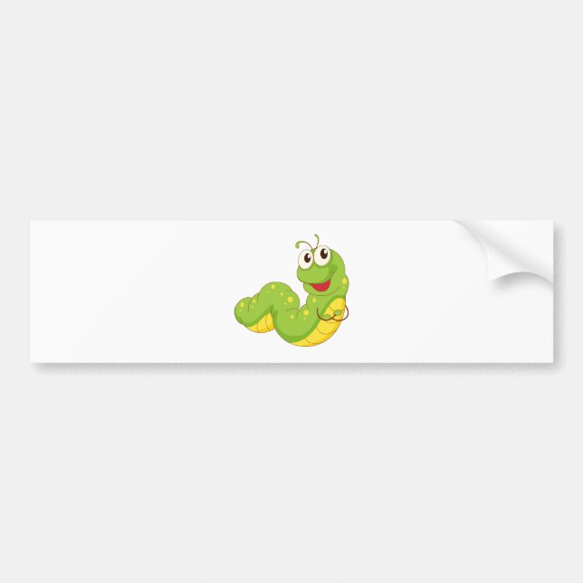 Caterpillar Bumper Sticker (Front)