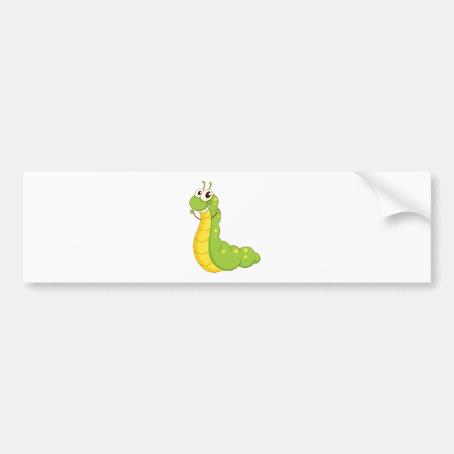 Caterpillar Bumper Sticker (Front)
