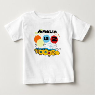 Caterpillar Customizable Birthday T-shirt