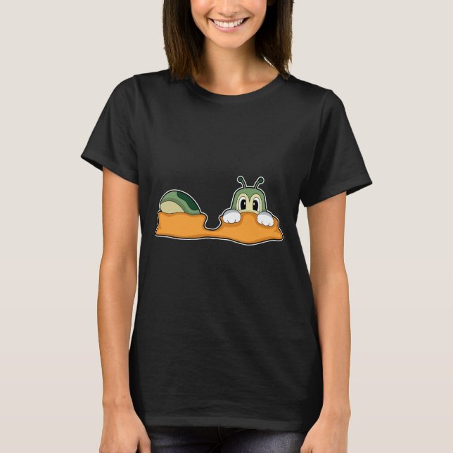 Caterpillar Earth Hole T-Shirt (Front)