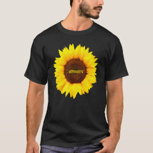 Caterpillar For Women Men Butterfly Sunflower Love T-Shirt