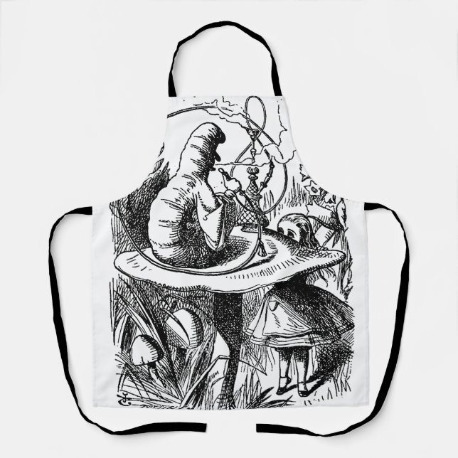 Caterpillar from Alice In Wonderland  Apron (Front)
