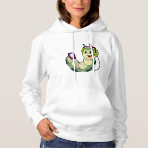 Caterpillar Headphone Music Hoodie
