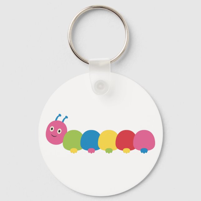 Caterpillar Keychain (Front)