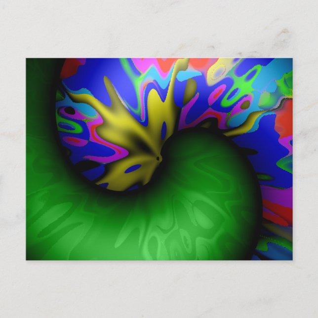 Caterpillar Love Postcard (Front)