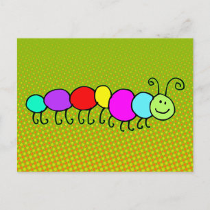 Caterpillar Netty + your ideas Postcard