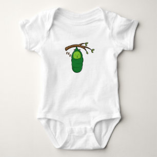 Caterpillar on Tree Baby Bodysuit