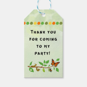 Caterpillar Party Favour Tag