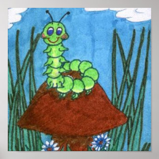 Caterpillar Poster