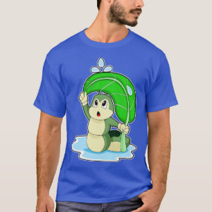 Caterpillar Raining Umbrella 1 T-Shirt