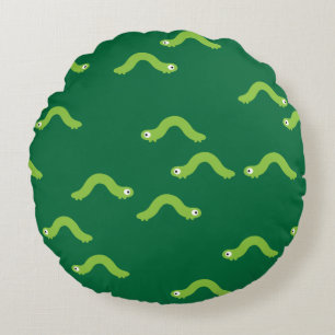 Caterpillar Round Pillow