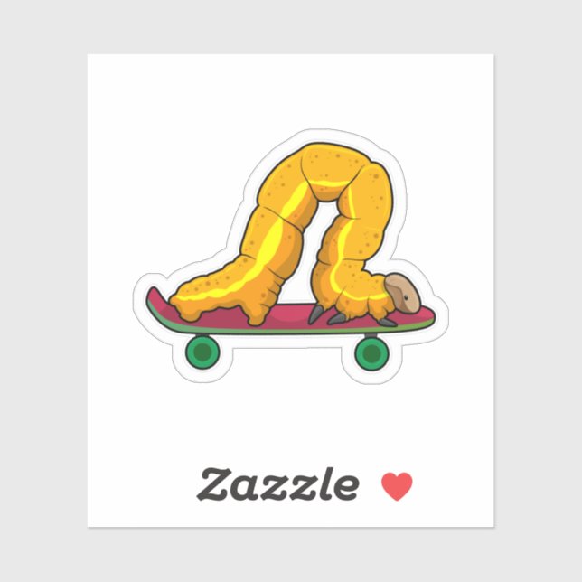 Caterpillar Skater Skateboard (Sheet)