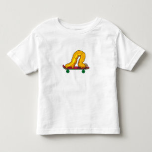 Caterpillar Skater Skateboard Toddler T-shirt