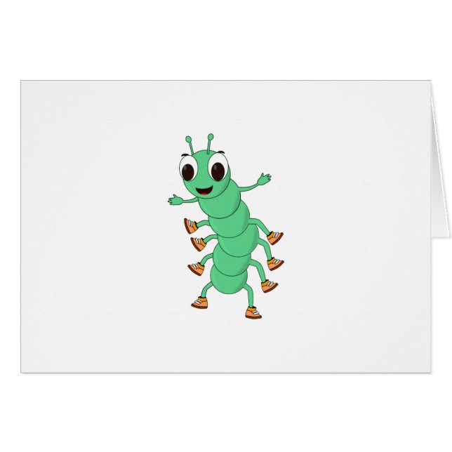 Caterpillar verte (Devant horizontal)