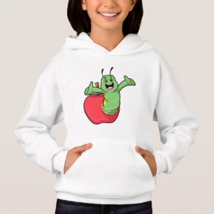 Caterpillar with Apple