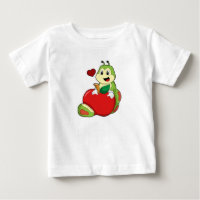 Caterpillar with Apple
