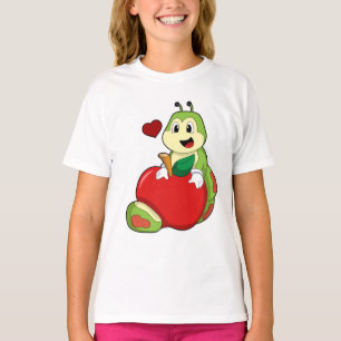 Caterpillar with Apple T-Shirt