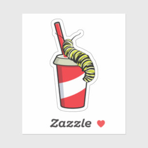 Caterpillar with Drink