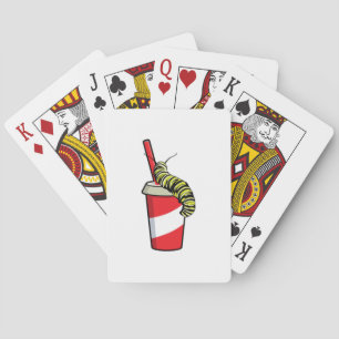 Caterpillar with Drink Playing Cards