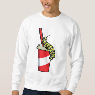 Caterpillar with Drink Sweatshirt